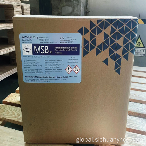 Vitamin K3 Vitamin K3-MSB Breeding/feed additive vitamin K3-MSB Supplier